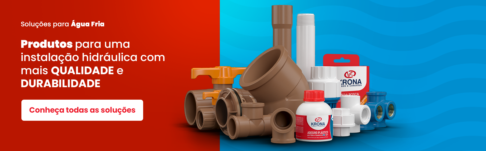 banner linha agua fria krona